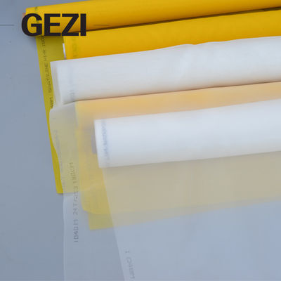 Китай Экран печатая номер сетки сетка 10T-165T рубашки сетки костюма белая/желтая экрана печатания поставщик