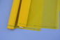 Веаве желтой сетки печатания шелковой ширмы полиэстера простой высоко растяжимый поставщик