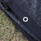 Черная крышка плетения тени парника предохранения от 85% солнца рулона ткани тени Ультрафиолетовый-устойчивая поставщик