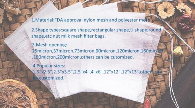 цедильный мешок 120микрон многоразовый и прочный канифоли прессы гайки молока нейлона сетки