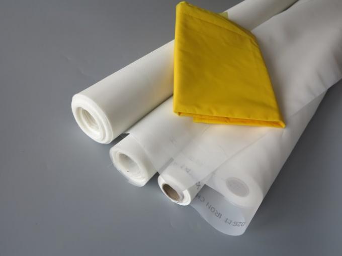 Профессиональная сводка размера напряжения скрепляя болтами ткани сетки печатания шелковой ширмы полиэстера